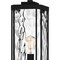 Quoizel Balchier Outdoor Post 1 Light Matte Black BCR9007MBK - alternate 3